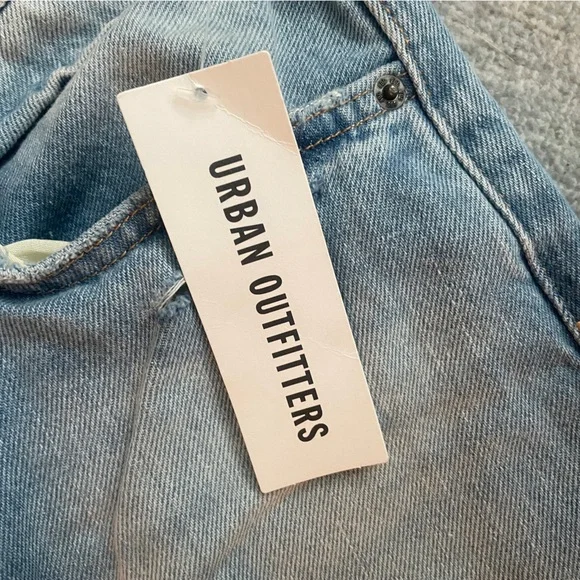 Urban Outfitters Blue Flare Wide Leg Jeans - Picture 8 of 9